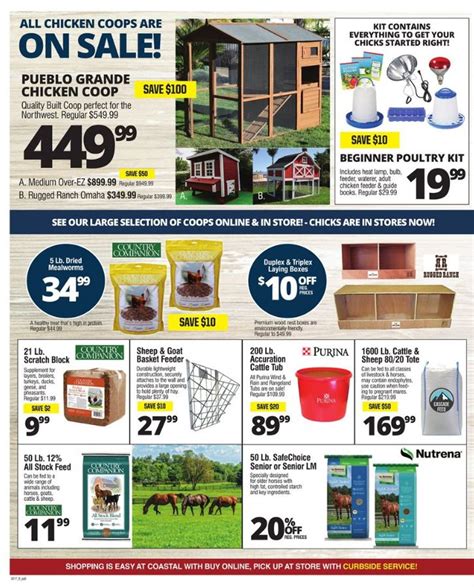 Coastal Farm Weekly Ad sales & flyers specials MallsCenters