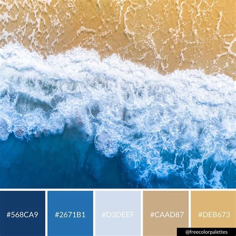 coastal blue wallpaper colors