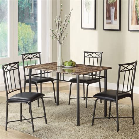 coaster 5 piece dining set