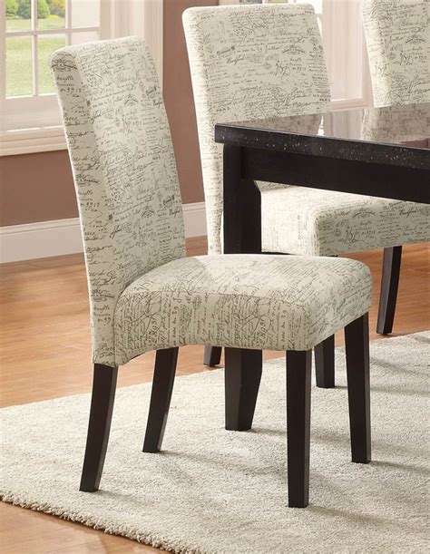 coaster fabric dining chairs