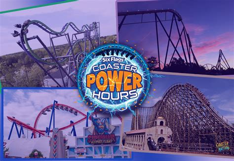 Coaster Power Hours Six Flags