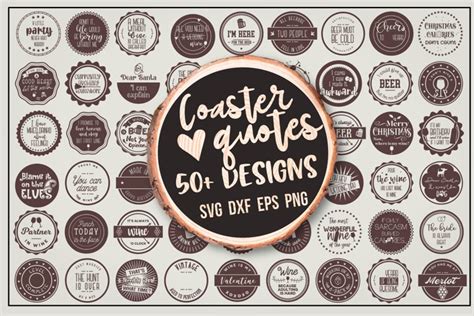 Coaster Saying Ideas Printable