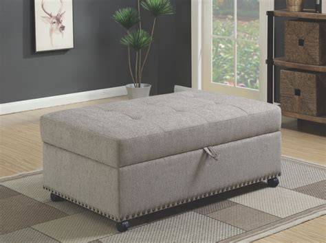 Upgrade Your Home Decor with a Coaster Sleeper Bench and Ottoman – Stylish and Functional Furniture Solution!