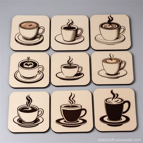 Coaster Themed Coffee