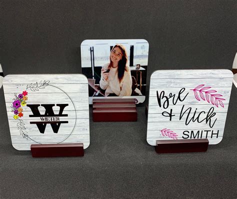 coasters with pictures customized