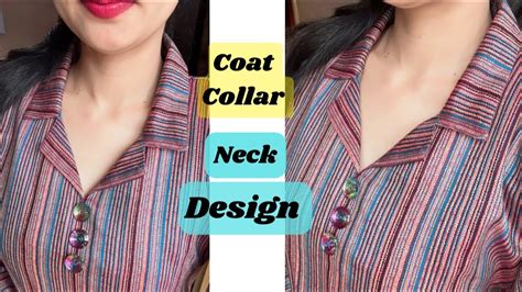 Coat Collar Neck Design