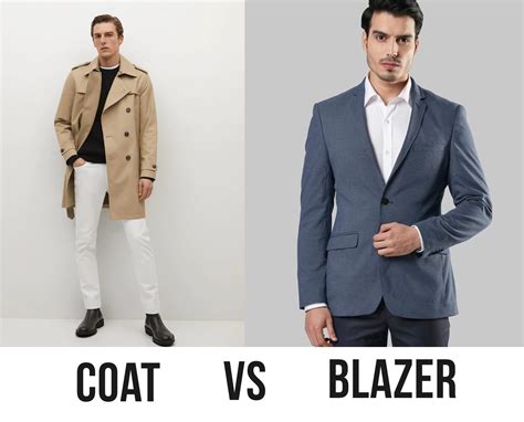 Coat Difference Between Blazer