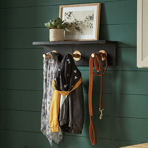 Coat Hanger Wall Diy