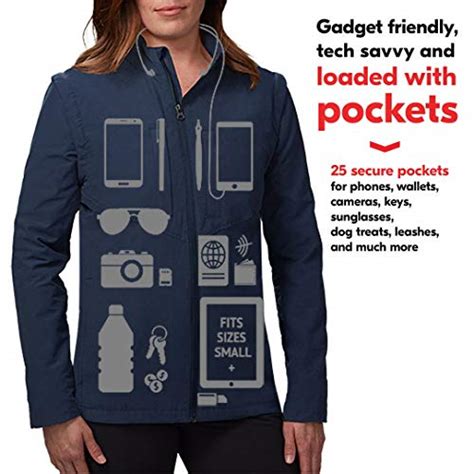 coat with lots of pockets for air travel