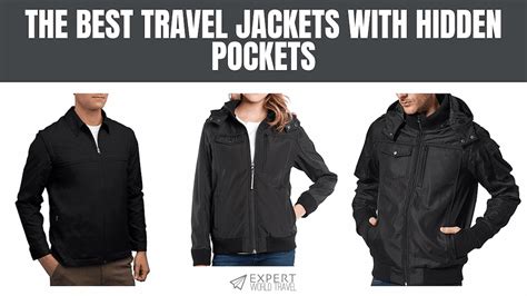 coat with lots of pockets for air travel