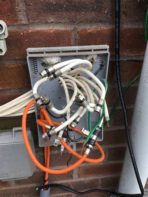 Coaxial Cable Box Install