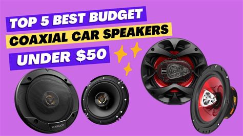 Coaxial Speakers Budget