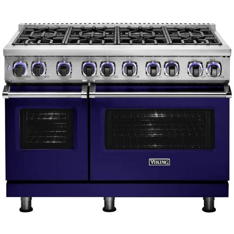 Cobalt Blue Gas Range