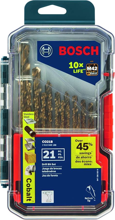 Cobalt Drill Bits Bosch