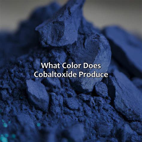 Unlock the Mysteries of Cobalt Oxide: A Revolutionary Material Explained