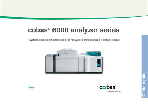 Roche cobas 6000 Operator’s Manual