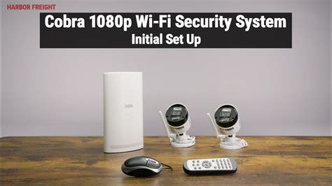 Cobra 8 Channel Surveillance DVR with 4 HD Cameras and Mobile