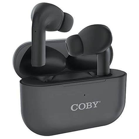 Coby Bluetooth Wireless Earbuds Black