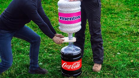 Coca Cola Mentos Experiment