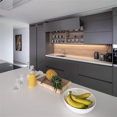 Cocina Gris Con Caf