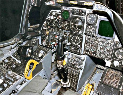 cockpit of fighter jet
