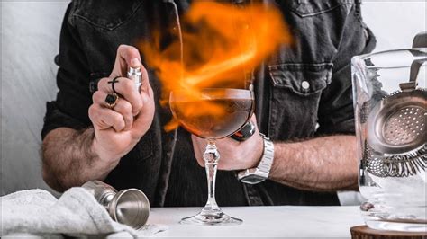 Cocktail Fire Tricks