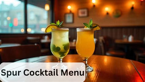 cocktail menu