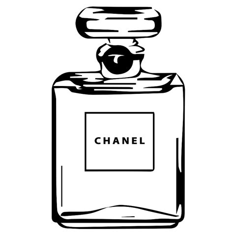 coco chanel perfume bottle svg