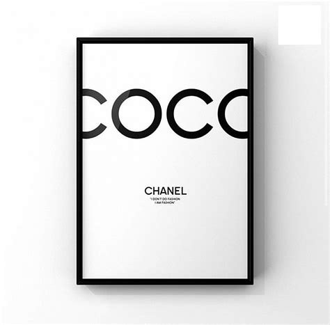 coco chanel photo frame