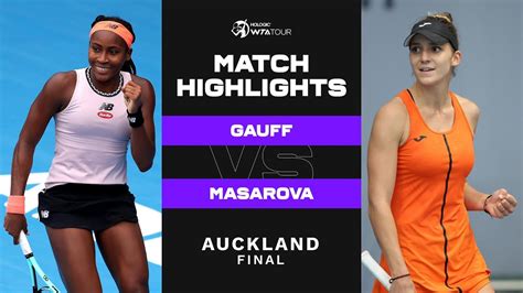 coco gauff vs rebeka masarova