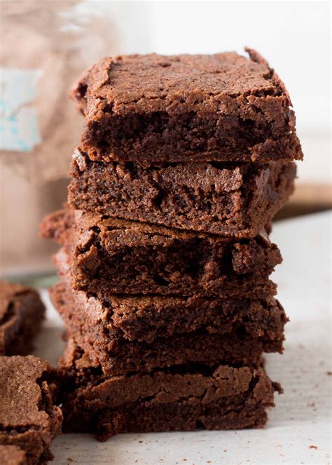 cocoa brownies made with oil