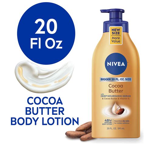 cocoa butter moisturizing body lotion
