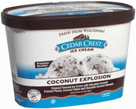 Coconut Explosion Ice Cream