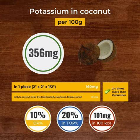 Coconut Juice Potassium Content