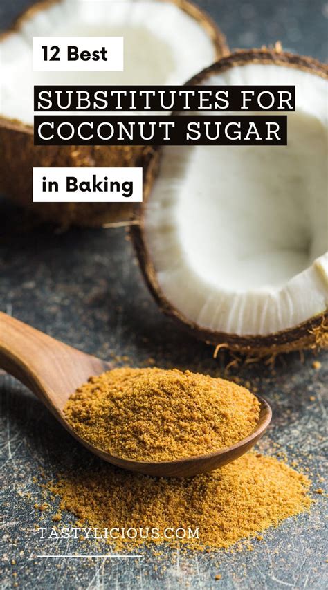 Coconut Sugar Substitute For Baking