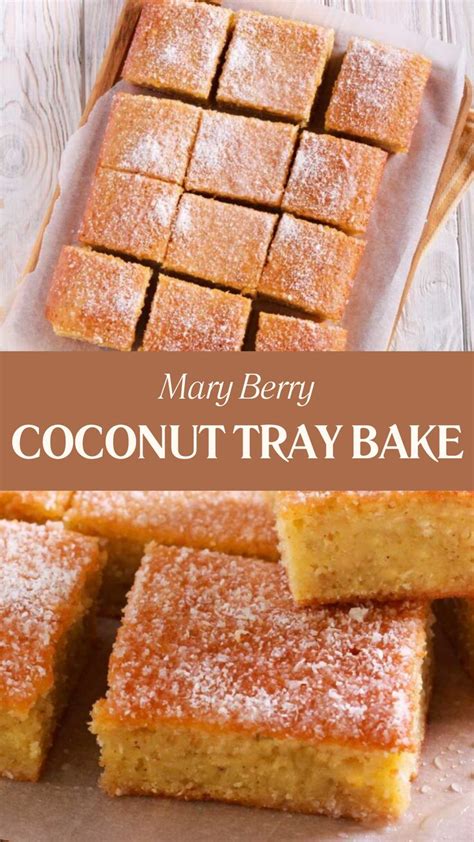 Coconut Tray Bakes
