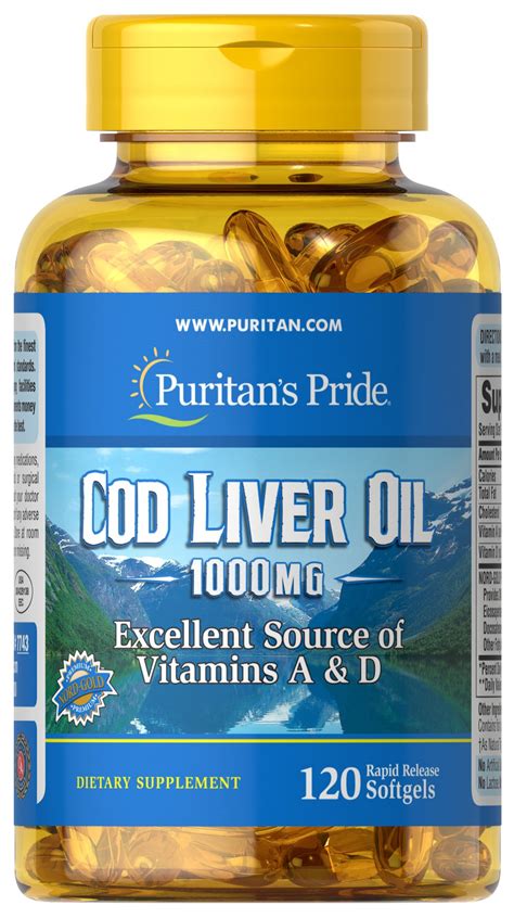 Cod Liver Oil Capsules Benefits of Cod Liver Oil Myvitamins