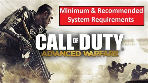 Cod Advanced Warfare Minimum System Requirements