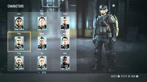 Cod Aw Characters
