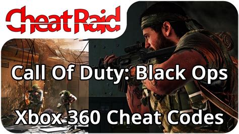 Cod Black Ops Xbox 360 Cheats