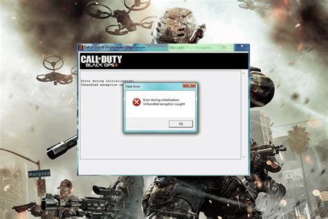 Cod Bo2 Unhandled Exception Caught