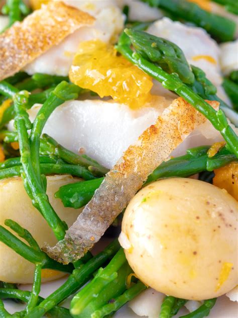 Cod Cheeks Samphire