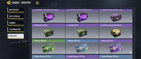 Cod Mobile Crates Rigged