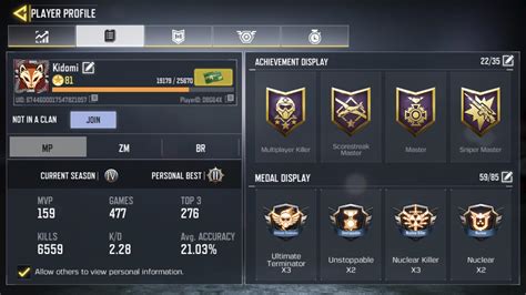 Cod Mobile Symbols Meaning