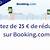 code promo booking 25 euros equals how many dollars is 100