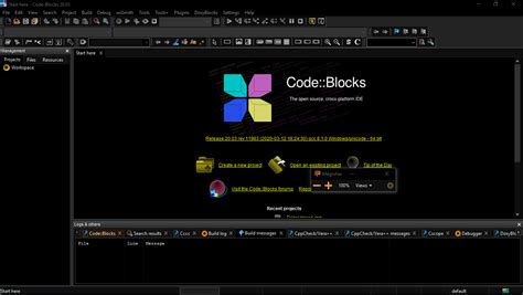 Code Blocks Black Theme
