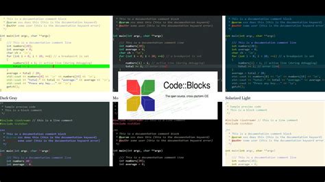 Code Blocks Editor Themes