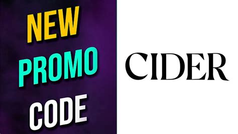 code cider promo code