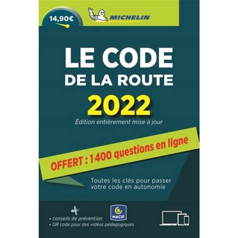 code de la route michelin 2022