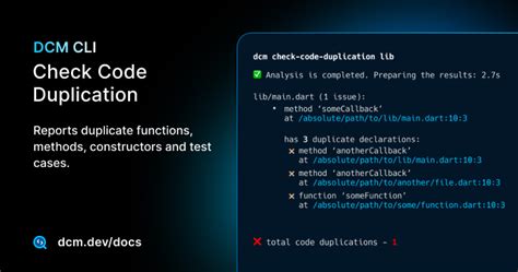 Code Duplication Testing
